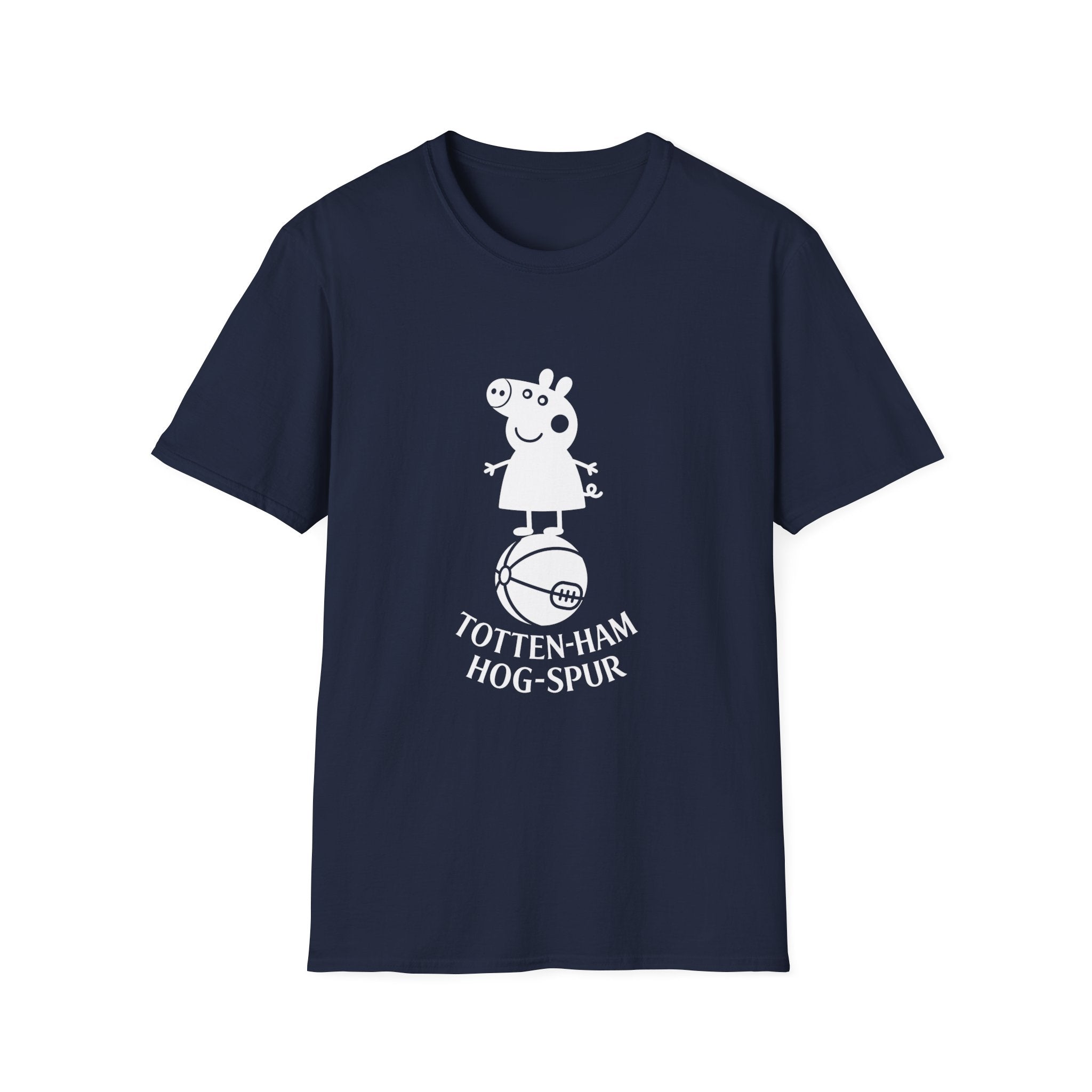 Totten-Ham Hog-Spur Pig Soccer T-Shirt | Football Team Logo Tee