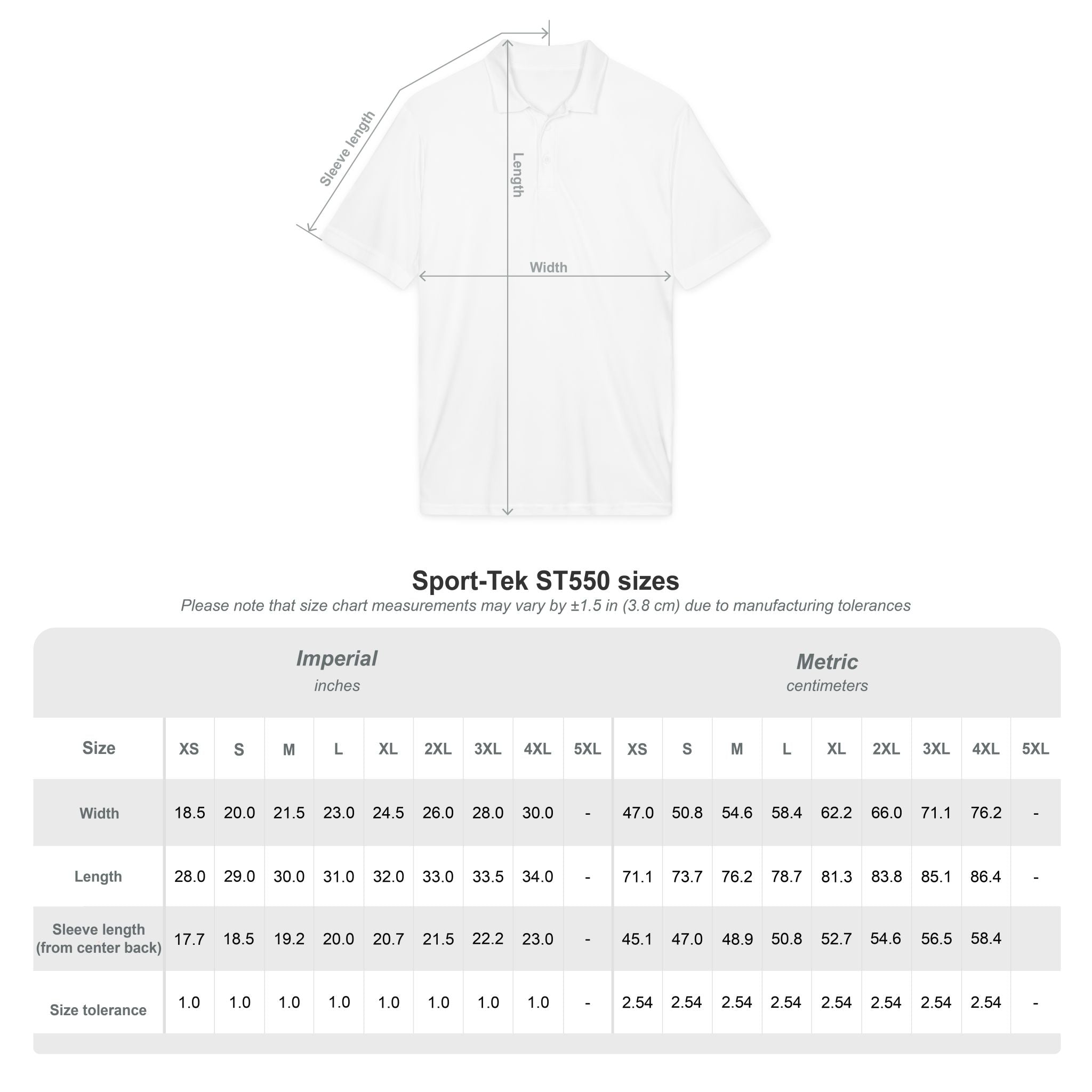 Embroidered Club Polo — Navy Sport Performance Shirt
