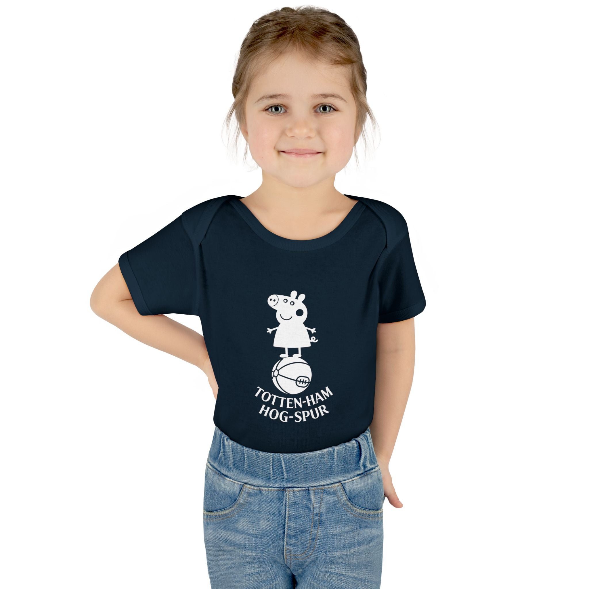 Tottenham Hog-Spur Baby Bodysuit – Cute Football Baby Onesie