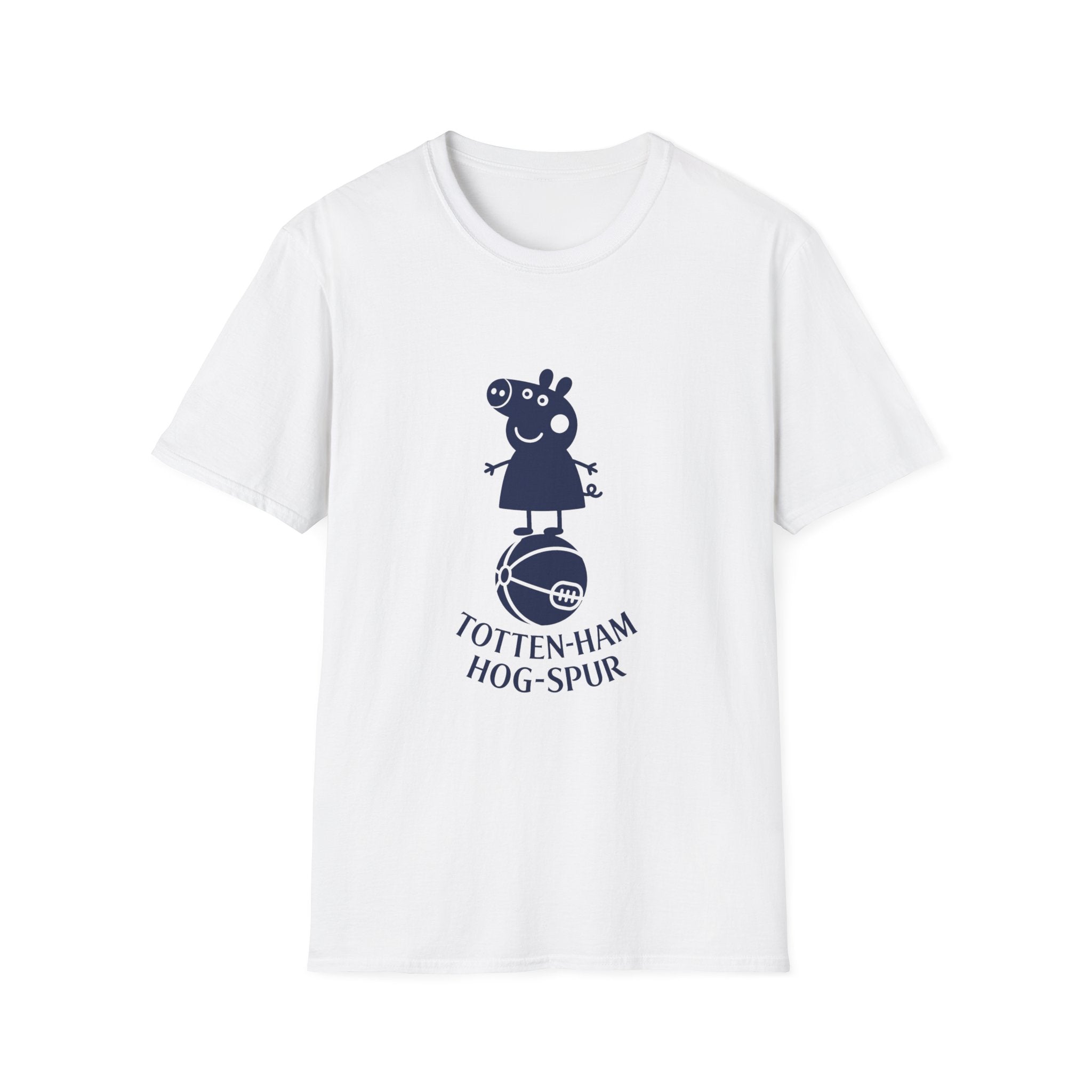 Totten-Ham Hog-Spur Pig Soccer T-Shirt | Football Team Logo Tee